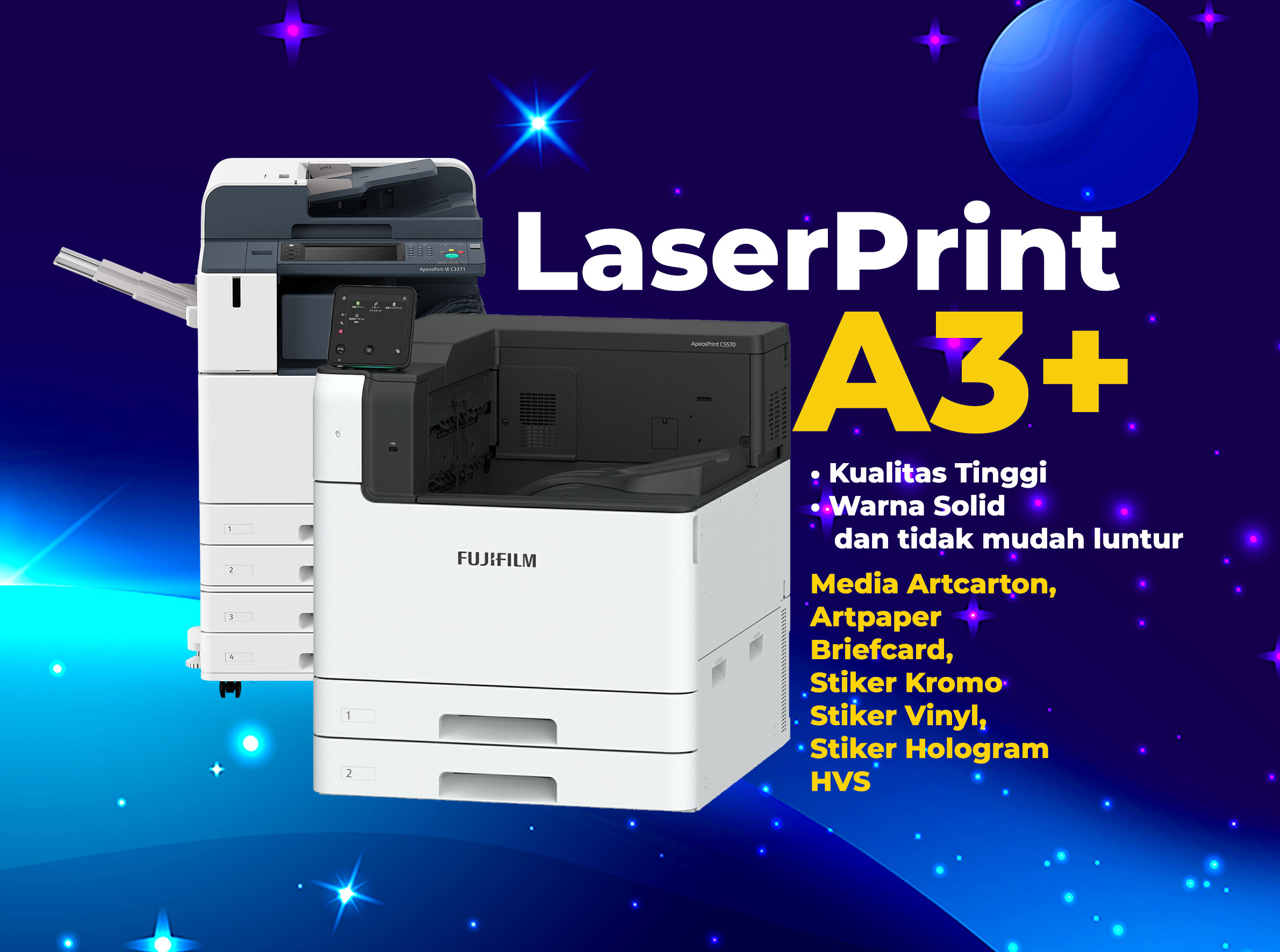 Cetak Laserprint A3+